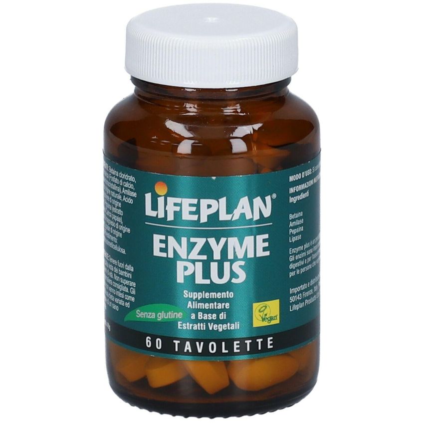 Enzyme Plus - Integratore Alimentare con 60 Tavolette