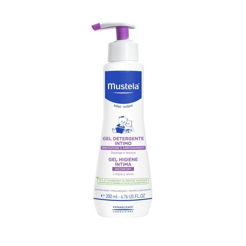 Mustela Gel Detergente Intimo Delicato 200ml