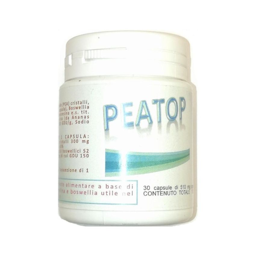 Peatop - Integratore Alimentare, Confezione da 30 Compresse