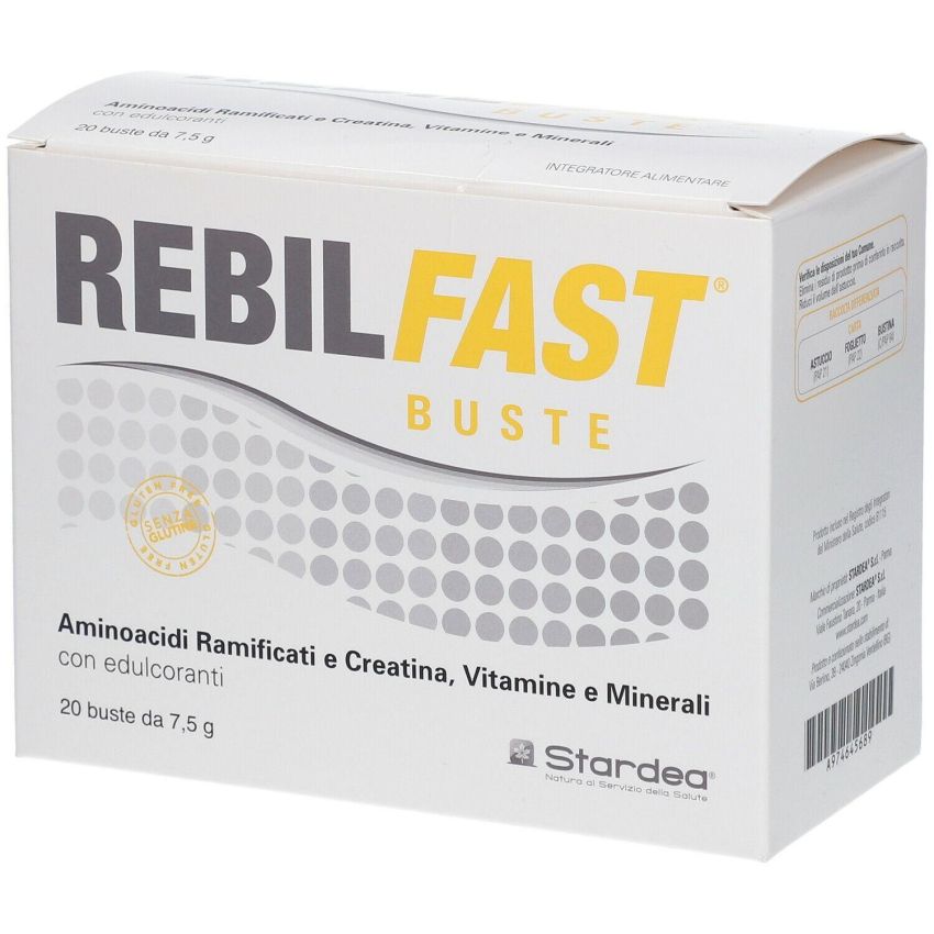 Rebilfast 20 Bustine da 7,5g - Integratore Alimentare
