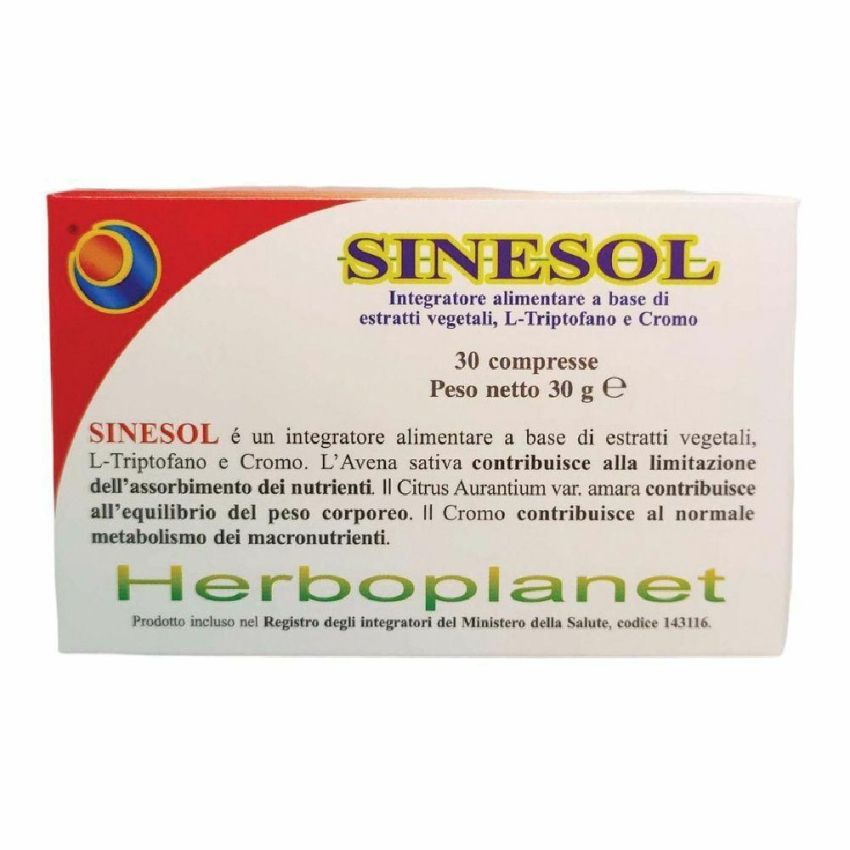 Sinesol Compresse per il Sonno - Confezione da 30