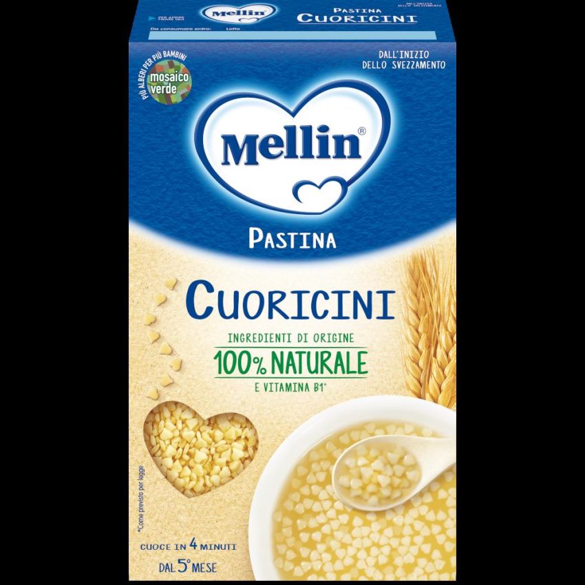Mellin Cuoricini Nutrizione Infantile 5M+ - 320g