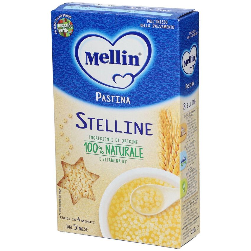 Mellin Stelline Pasta per Bambini, 320g