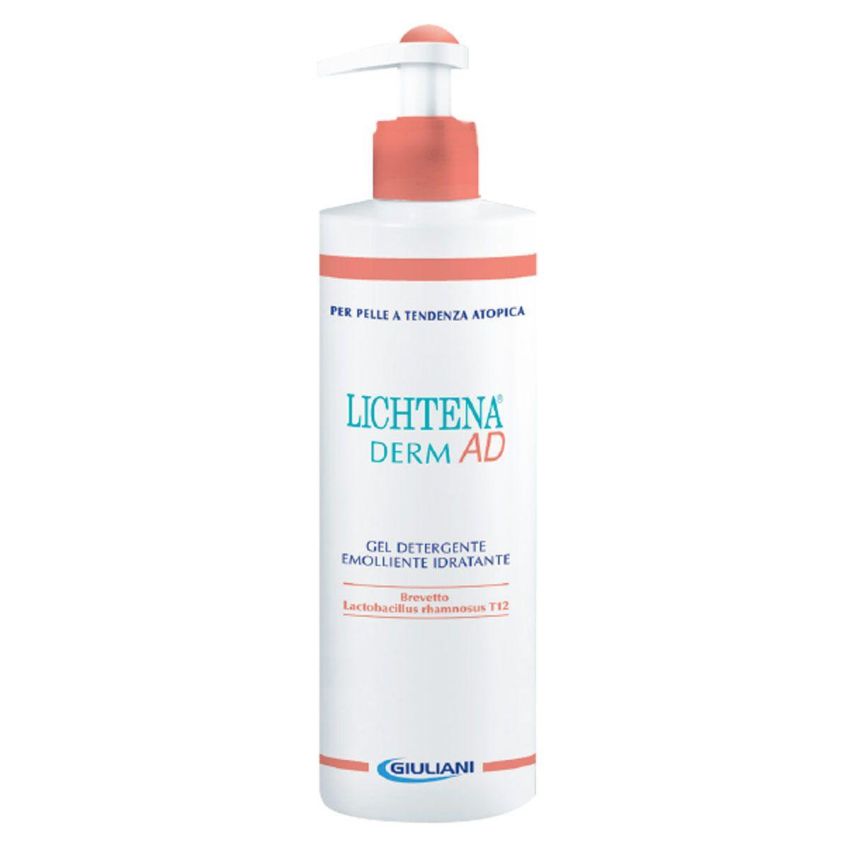 Gel Detergente Idratante ed Emolliente Lichtena Derm AD - 400ml