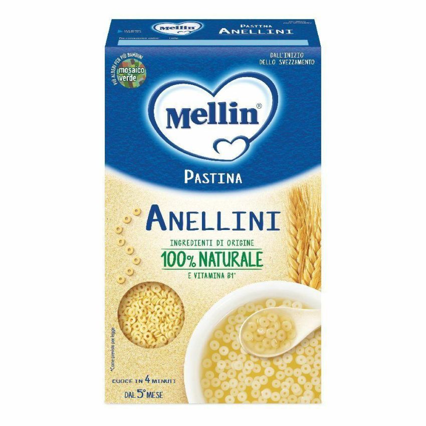 Mellin Anellini Pasta 320g