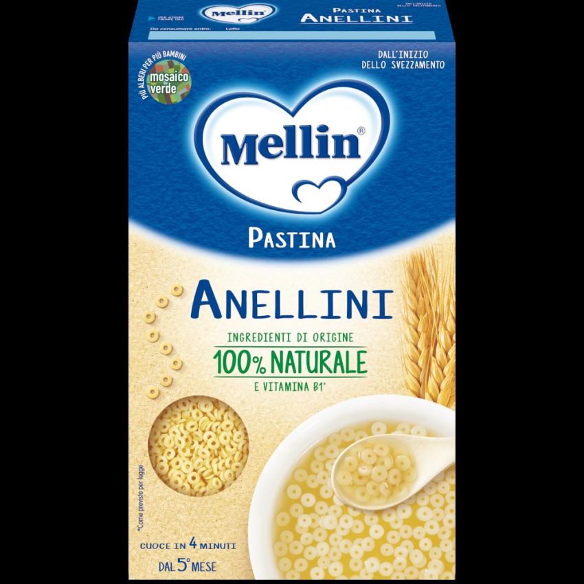 Mellin Anellini Pasta 320g