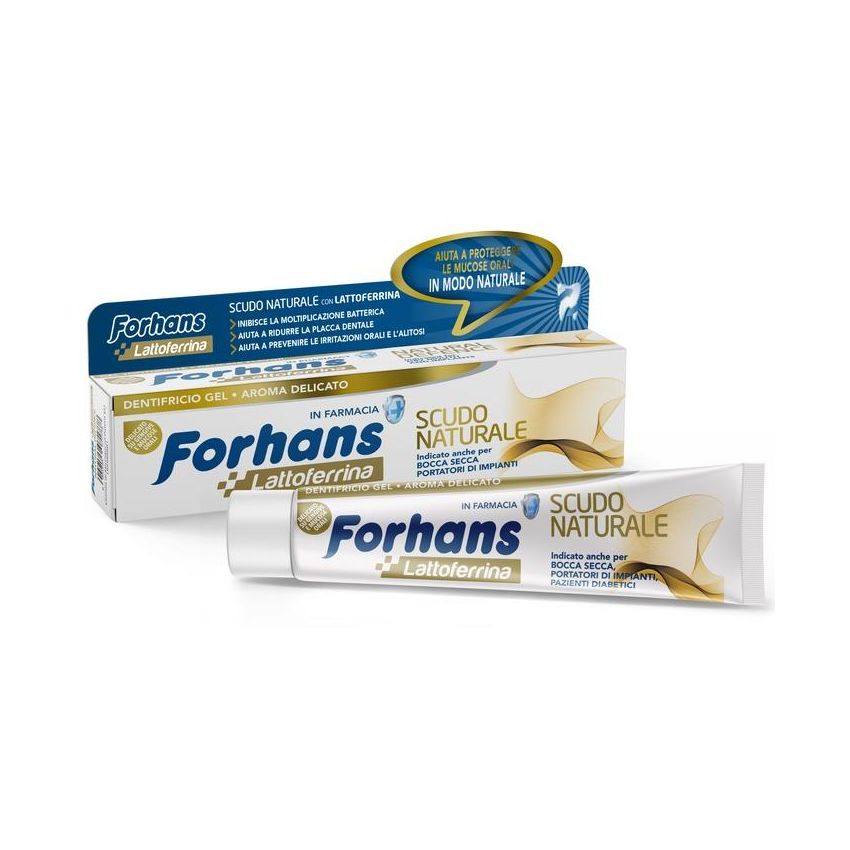 Forhans Scudo Naturale Dentifricio - 75ml