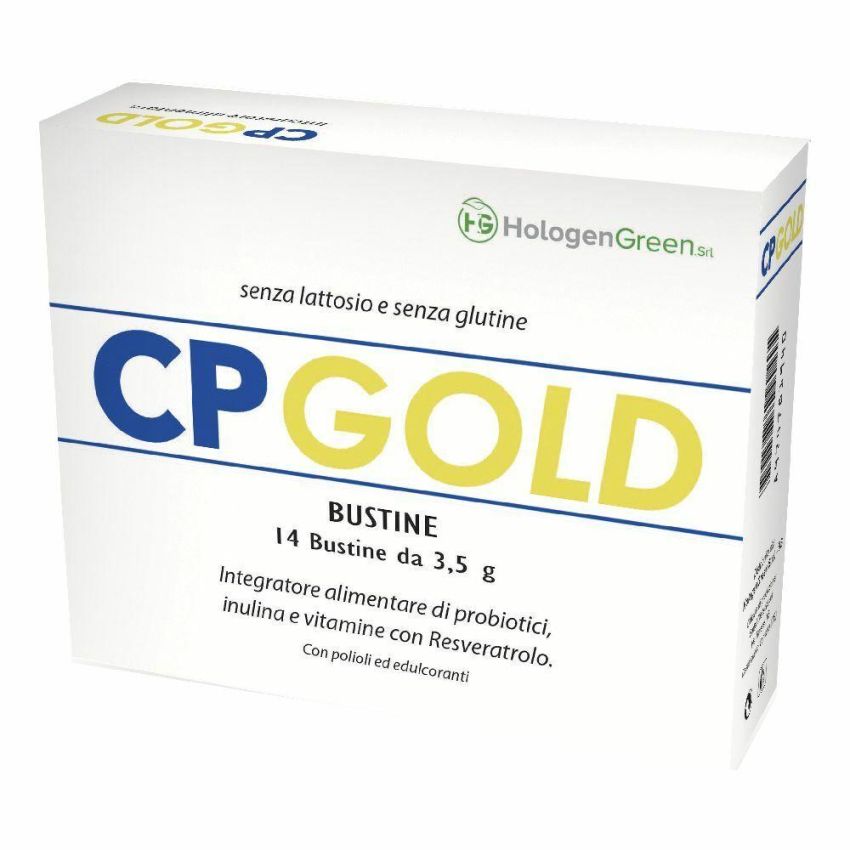 CP Gold - 14 Bustine di Supplemento Nutrizionale