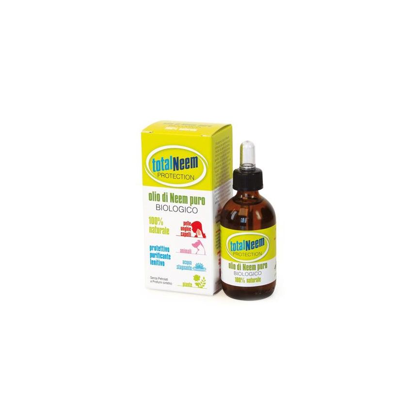 Olio di Neem Puro Biologico Totale - 50ml