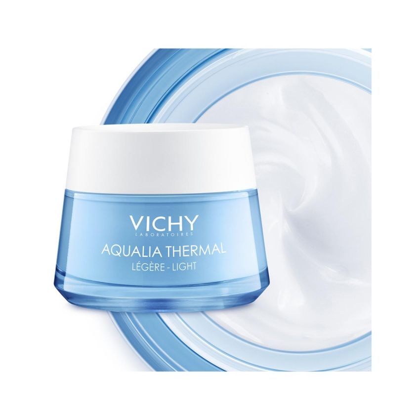 Crema Viso Idratante Vichy Aqualia con Acido Ialuronico, 50 ml