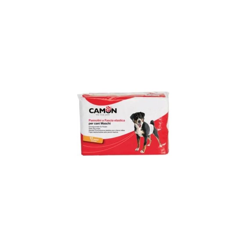 Camon Misura 2 - Pannolini a Fascia per Cani Maschi