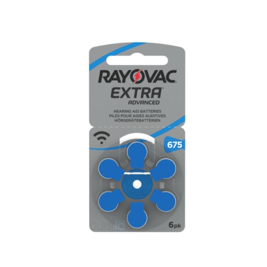 Rayovac 312 Extra Advanced Batterie - Pacchetto da 6 Pezzi