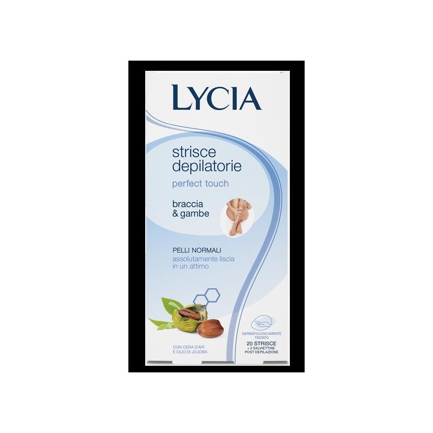 Lycia Perfect Touch - Strisce Depilatorie per Braccia e Gambe