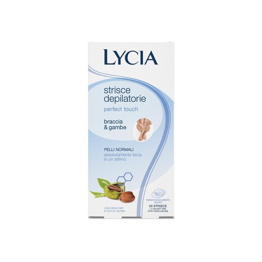 Lycia Perfect Touch - Strisce Depilatorie per Braccia e Gambe