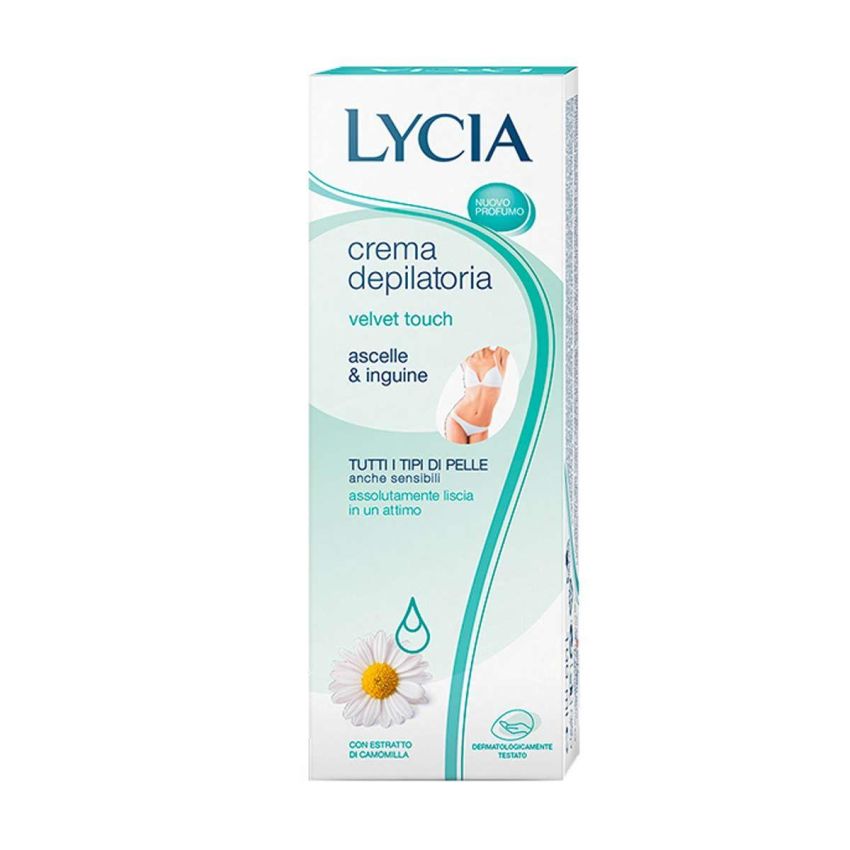 Lycia Perfect Touch - Crema Depilatoria per Ascelle e Inguine, 100ml