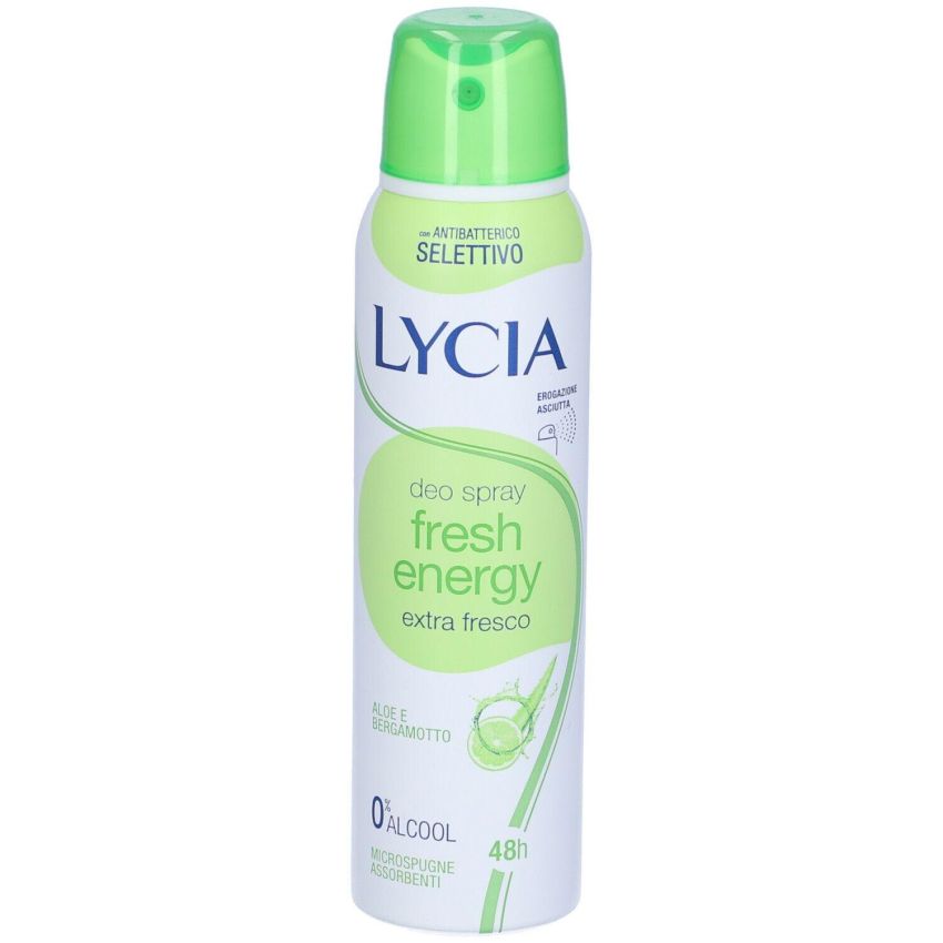 Lycia Fresh Energy Deodorant Spray, 150ml