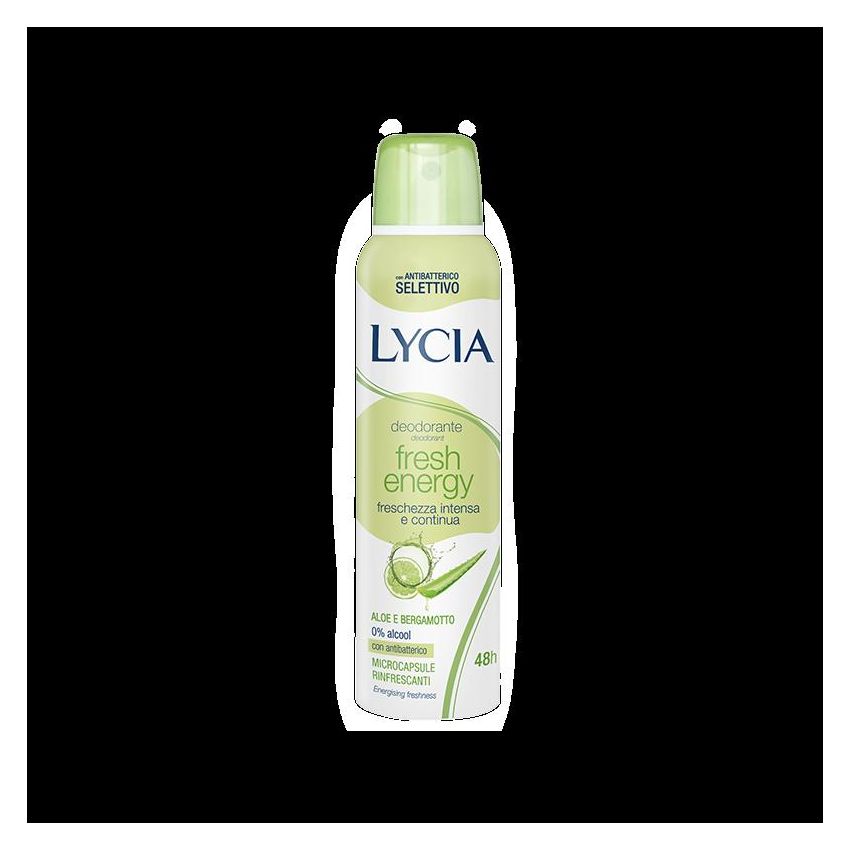 Lycia Fresh Energy Deodorant Spray, 150ml