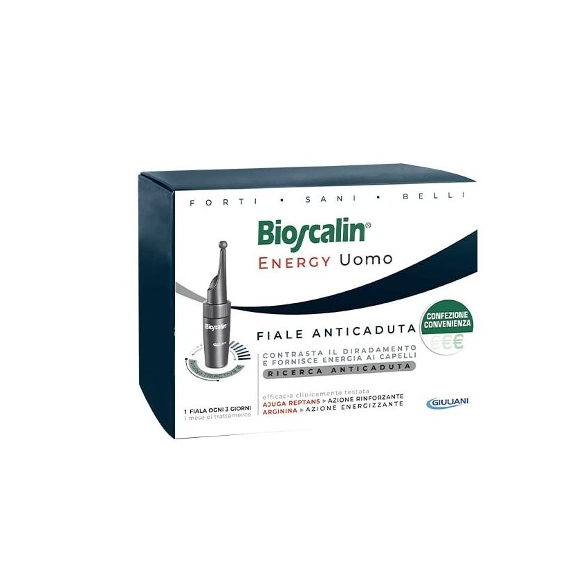 Bioscalin Energy Fiale Anticaduta per Uomo - 10 Pezzi