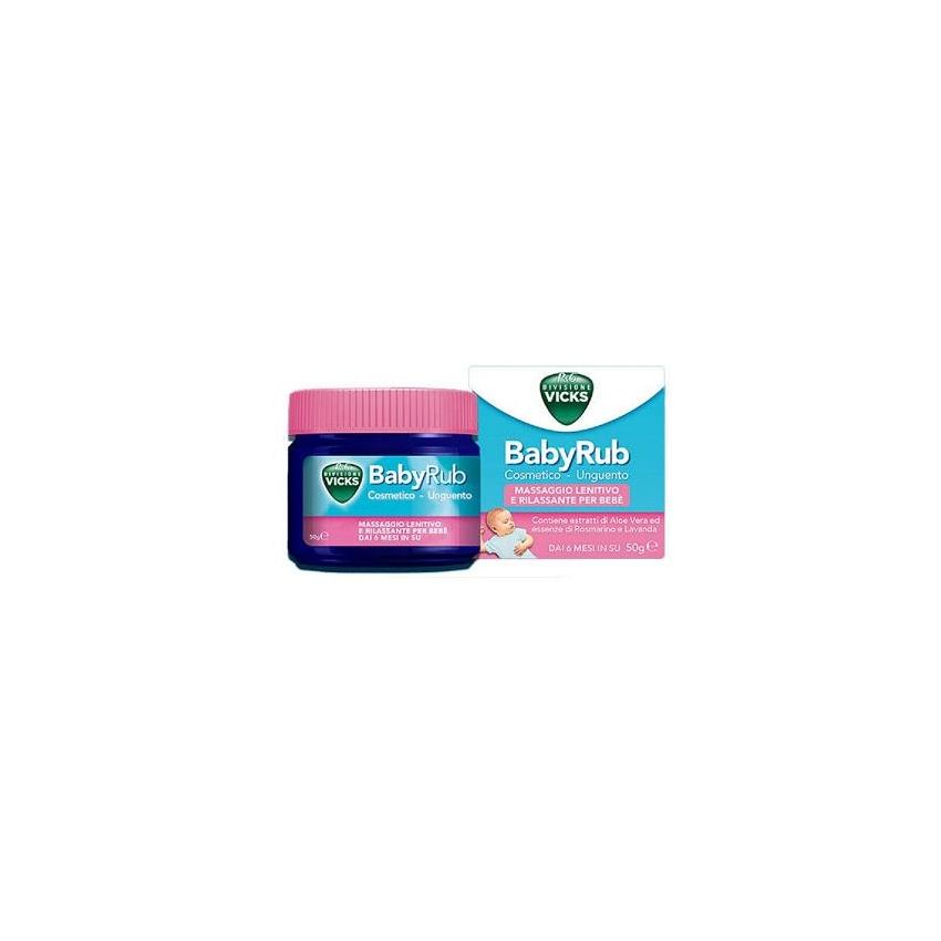 Vicks BabyRub Unguento Lenitivo da 50g