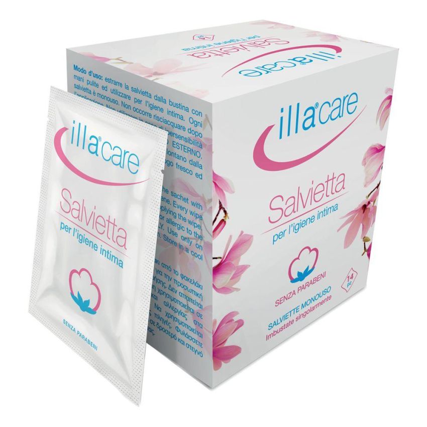 Illa Care Salviette Intime - Confezione da 14 Pezzi