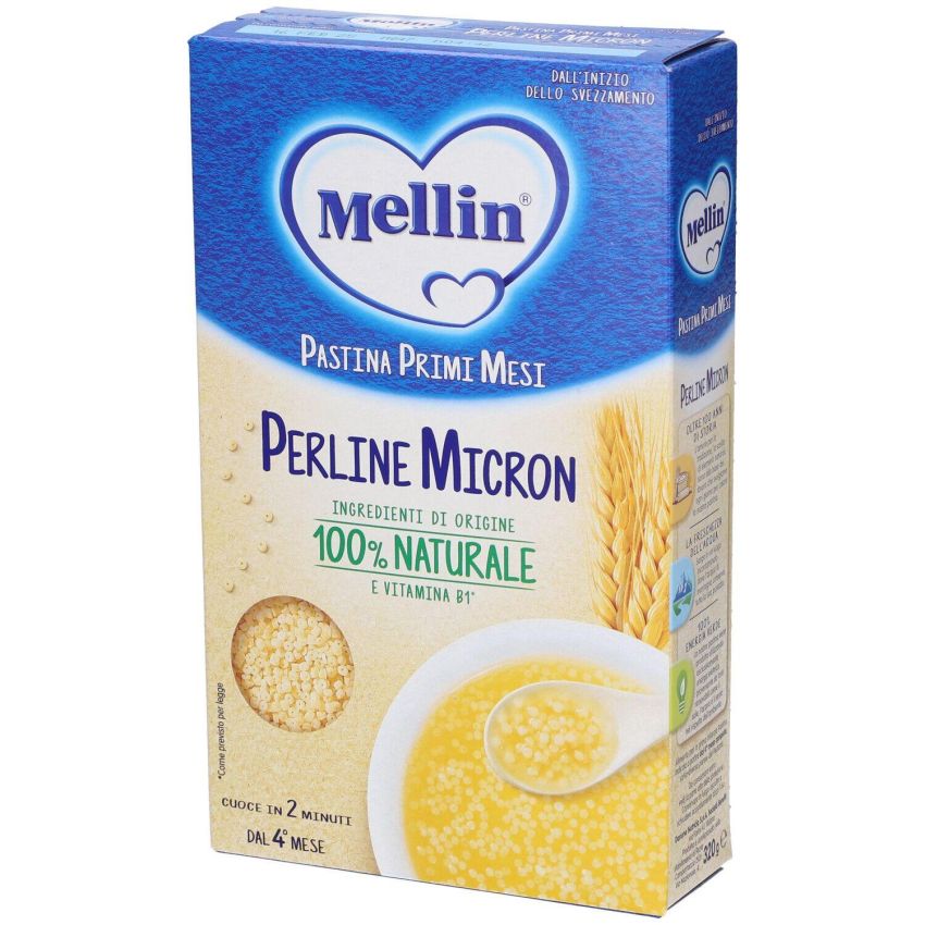 Mellin Perline Micron 320g - Alimento Nutriente per Bambini