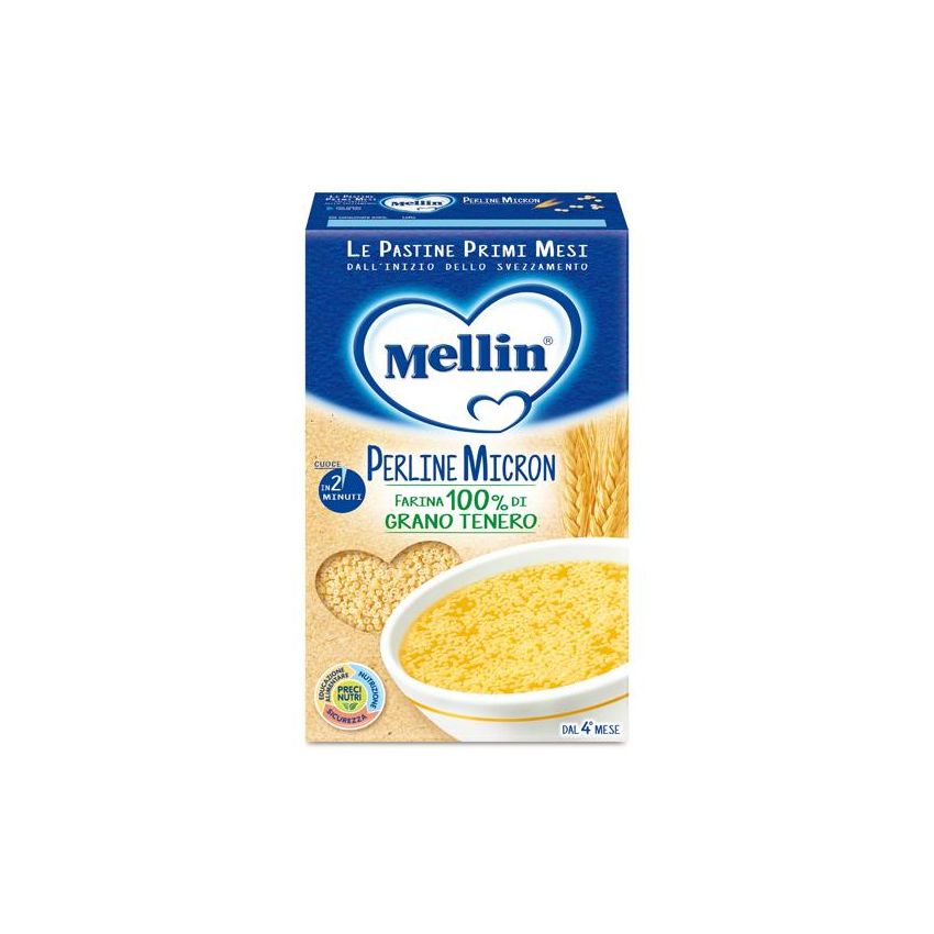 Mellin Perline Micron 320g - Alimento Nutriente per Bambini