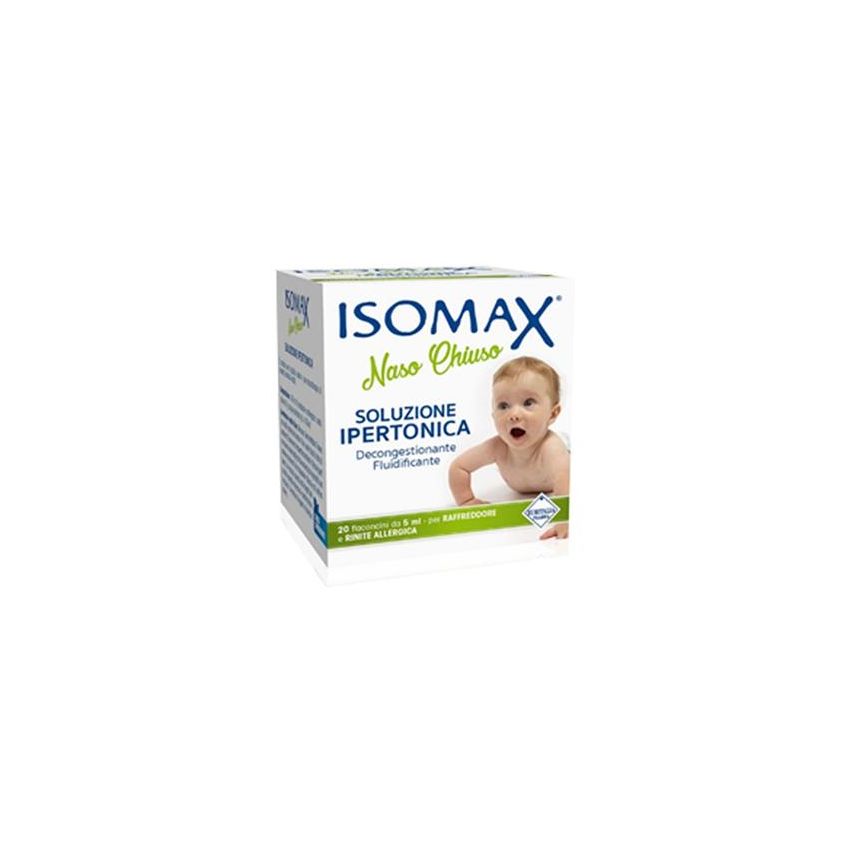 Isomax Naso Chiuso: 20 Flaconcini Ipertonici da 5ml