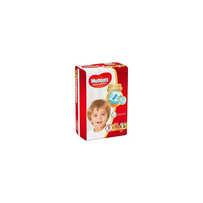 Huggies Ultra Comfort Pannolini Taglia 5, 11-25kg, 16 Pezzi