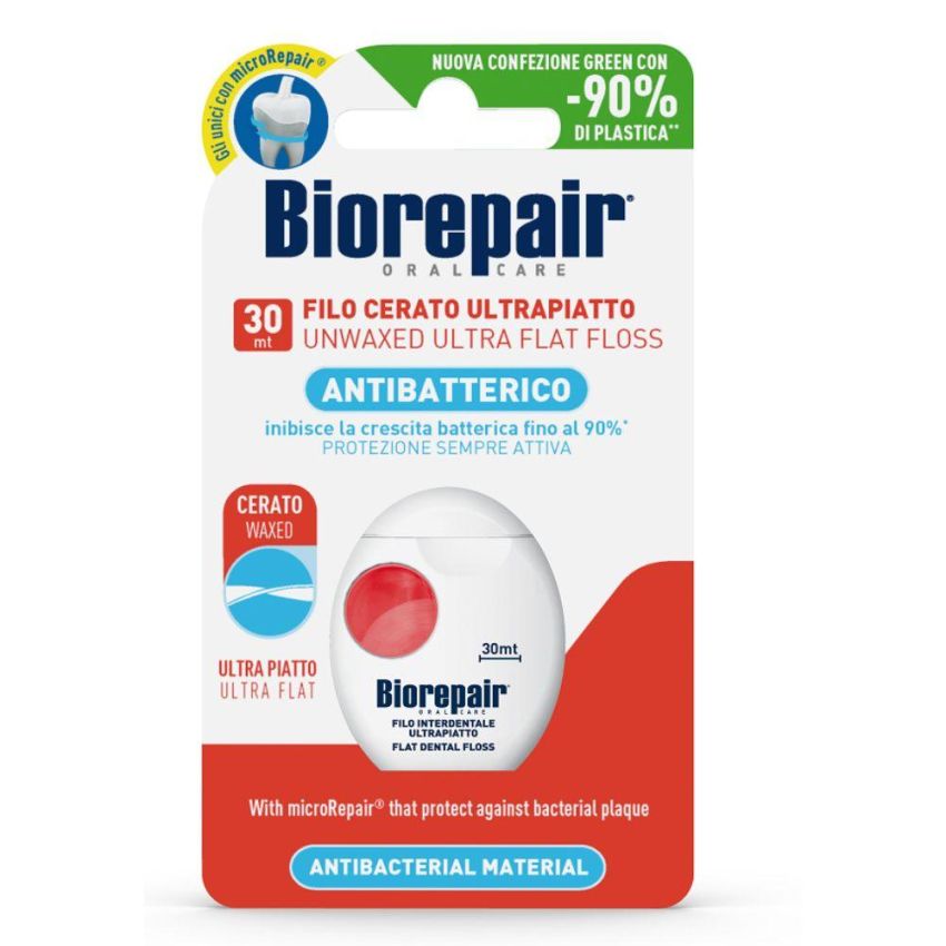 Biorepair Ultra-Thin Waxed Dental Floss - Single Pack