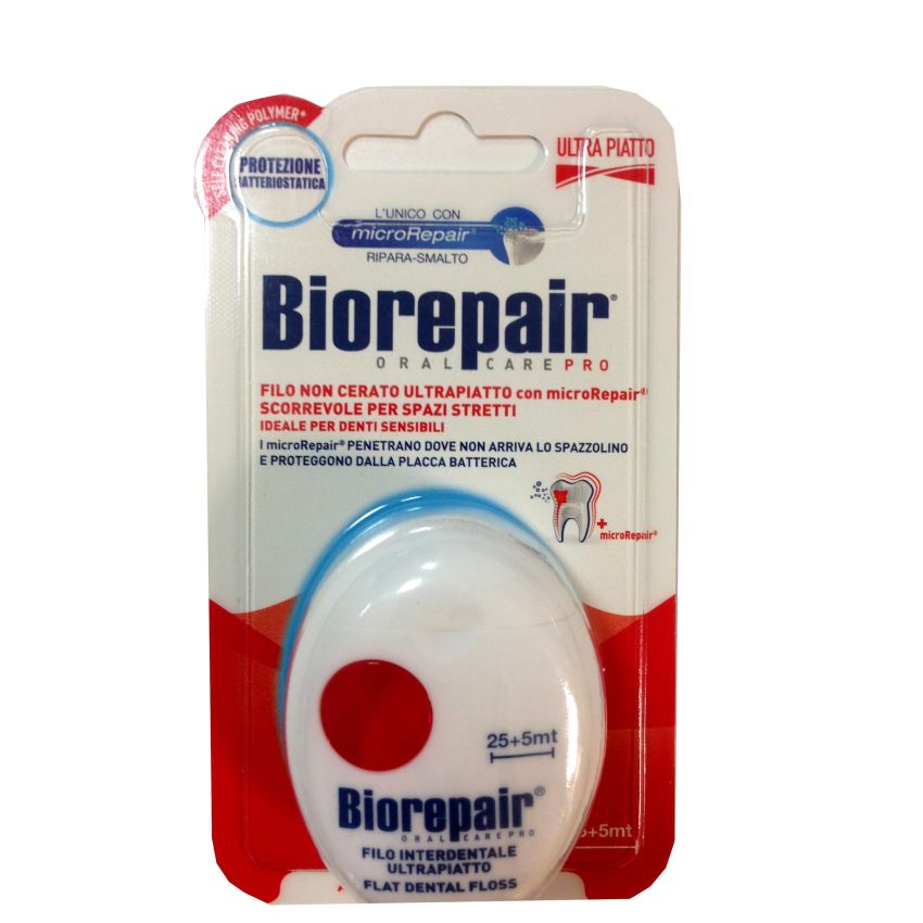 Biorepair Ultra-Thin Waxed Dental Floss - Single Pack