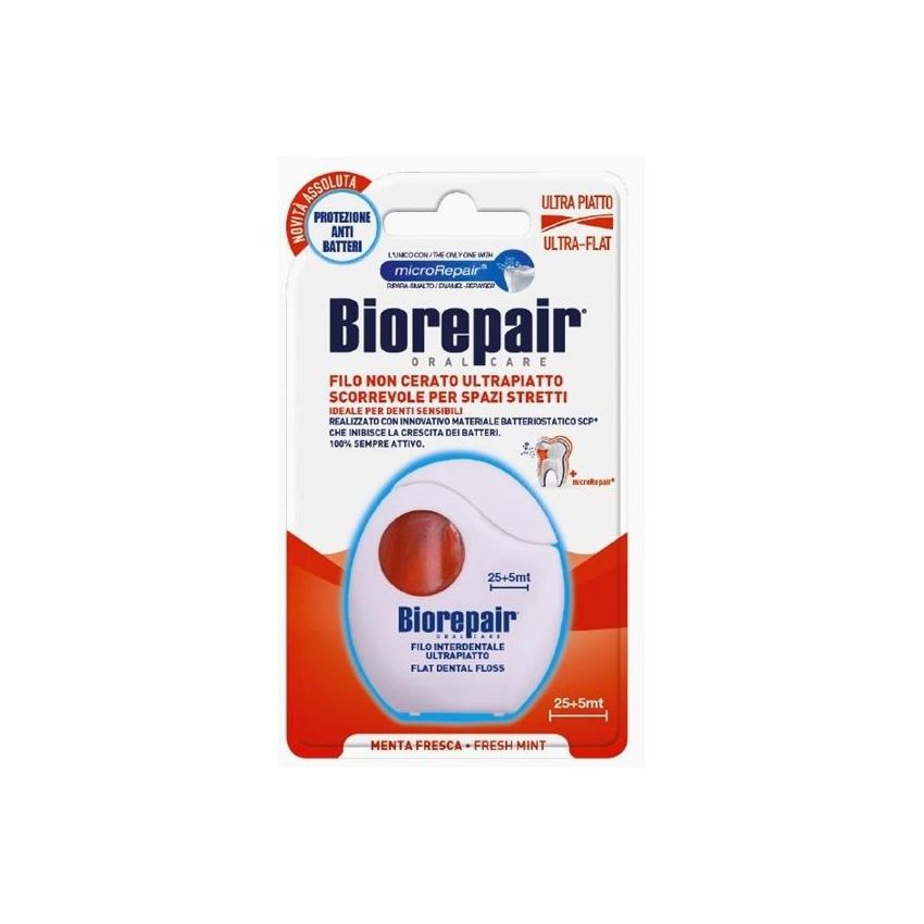 Biorepair Ultra-Thin Waxed Dental Floss - Single Pack