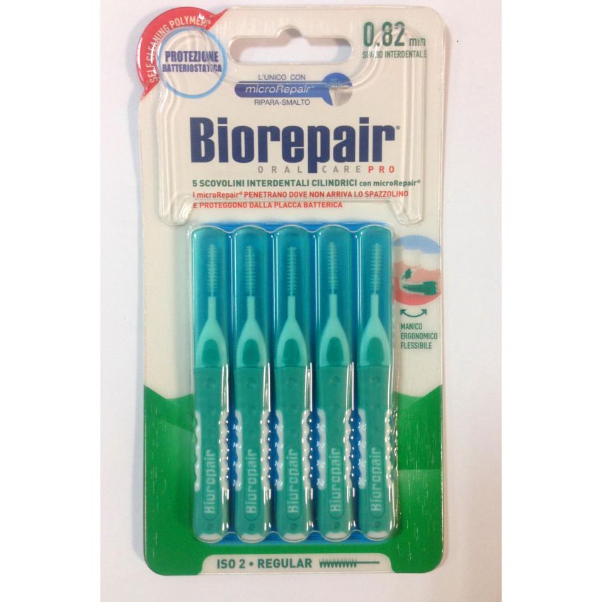 Biorepair Scovolino Regular ISO2, Confezione da 5 Pezzi