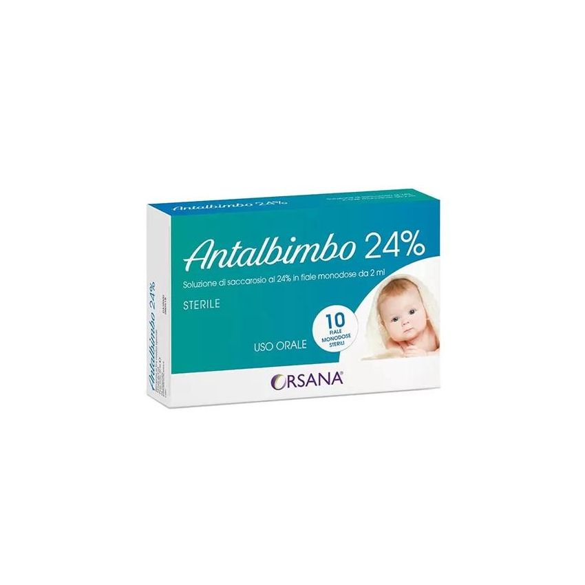 Antalbimbo 24% Sterile - Soluzione Orala per Bambini, 10x2ml