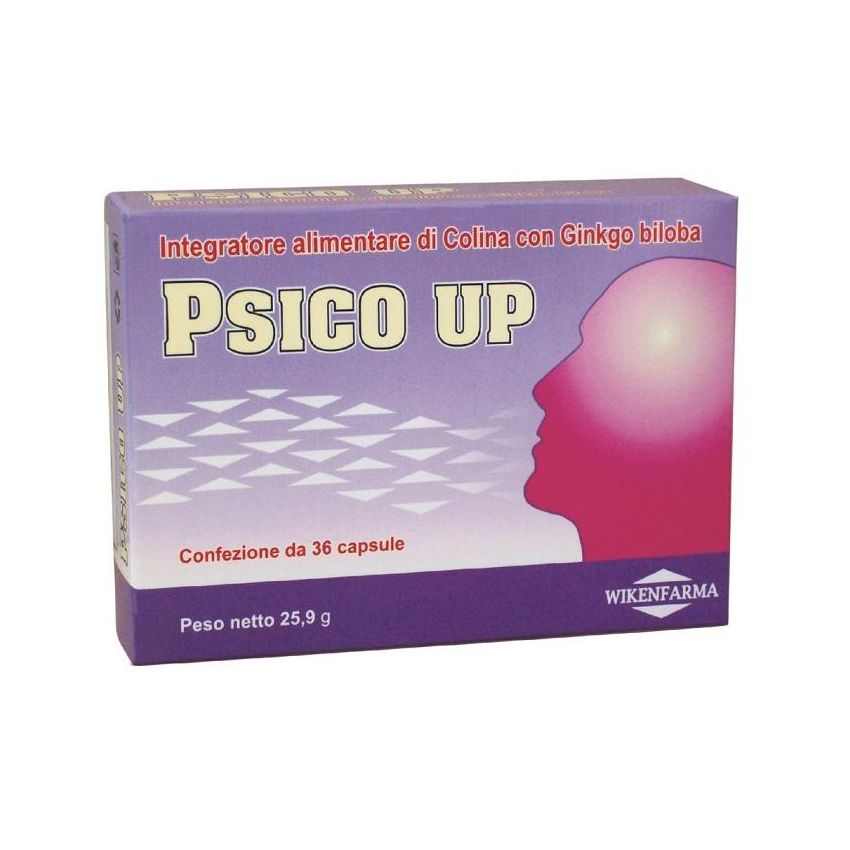 Psico Up Energy and Focus Booster - 36 Capsule