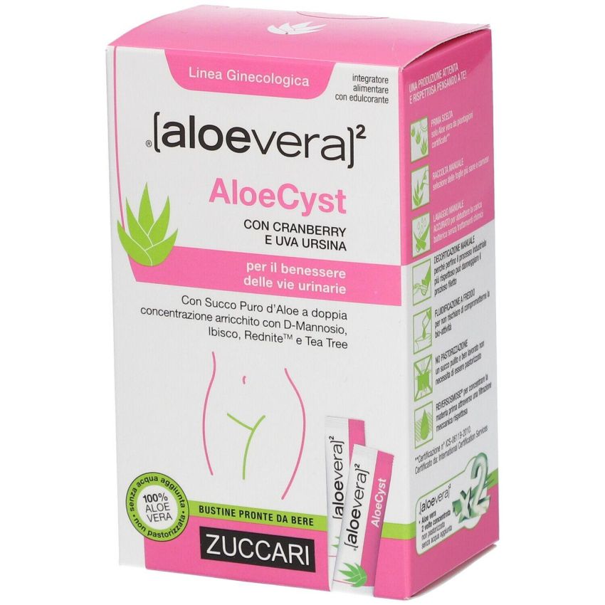 Zuccari Aloevera2 - Pacchetto di 15 Stick di Aloecyst