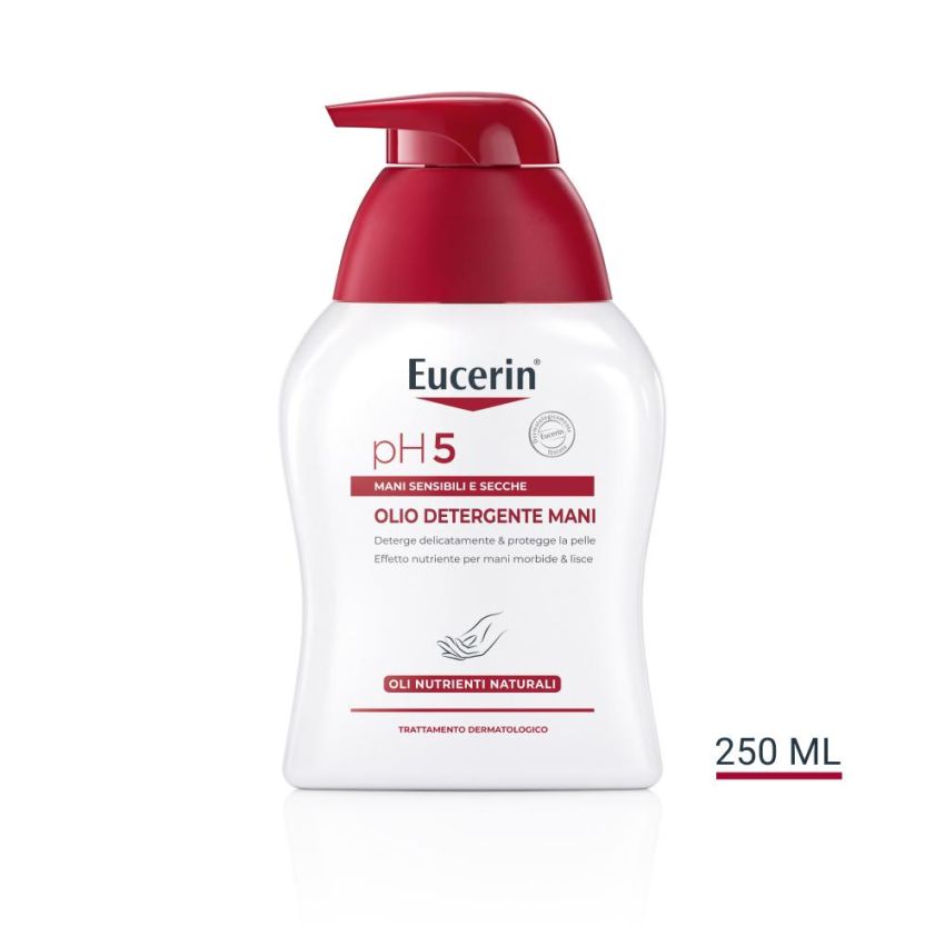Eucerin pH5 Olio Detergente per Mani - Flacone da 250ml