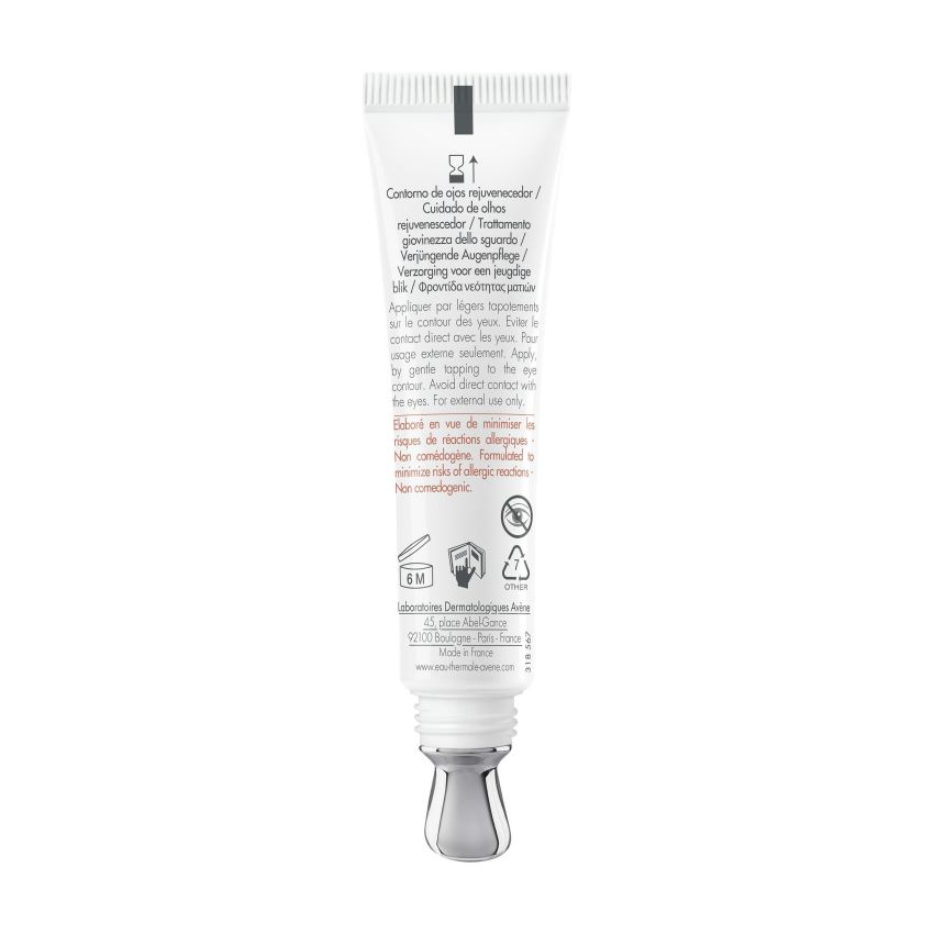 Avene Dermabsolu Eau Thermale - Trattamento Contorno Occhi Anti-Età - 15ml