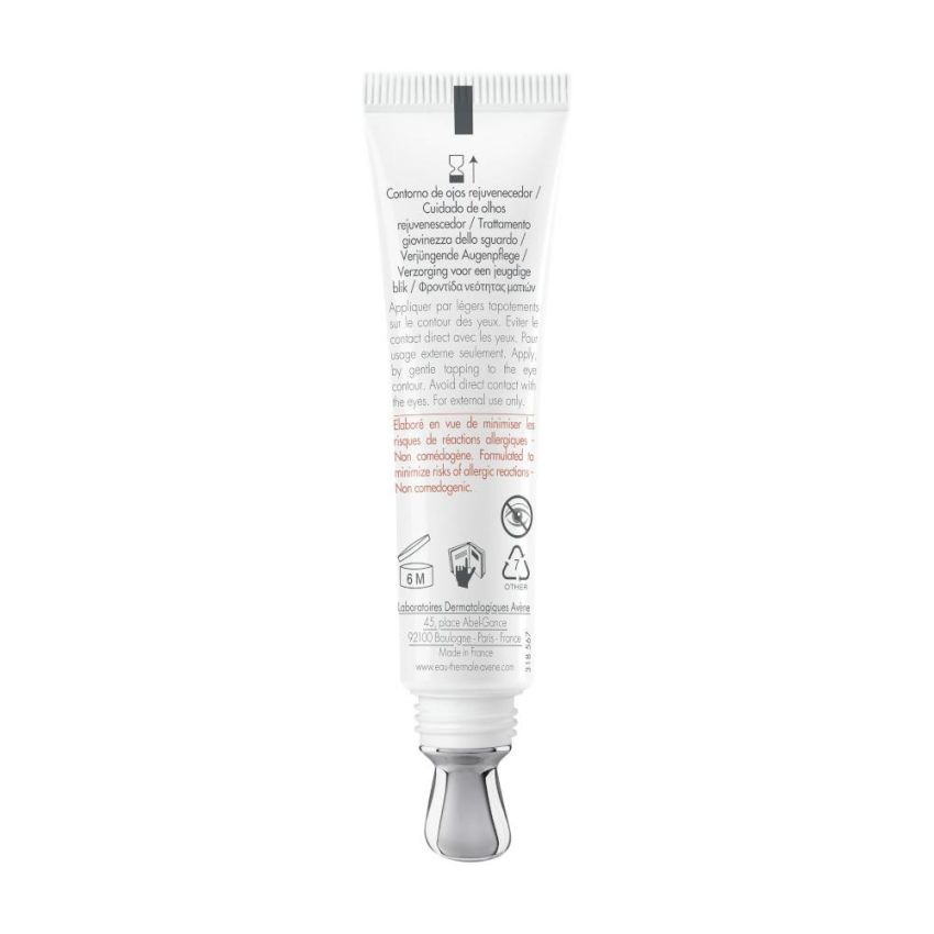 Avene Dermabsolu Eau Thermale - Trattamento Contorno Occhi Anti-Età - 15ml