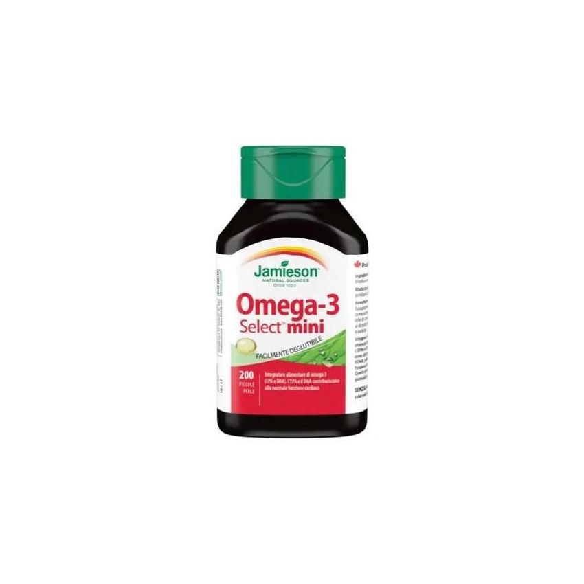 Jamieson Omega-3 Selezionate Mini Perle - Pacco da 200