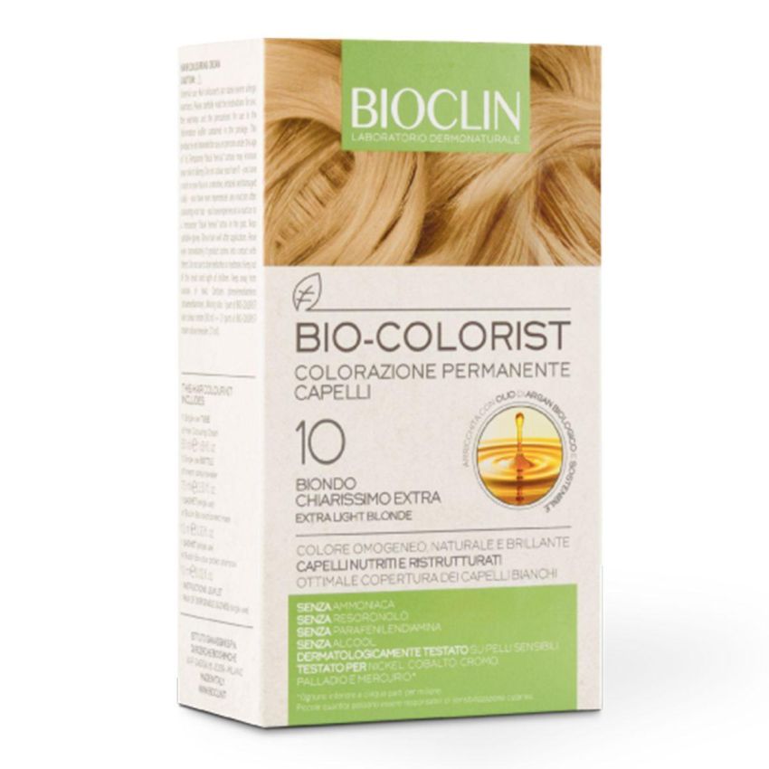 Bioclin Bio Colorist Biondo Chiarissimo Extra 10 - Colore Permanente per Capelli