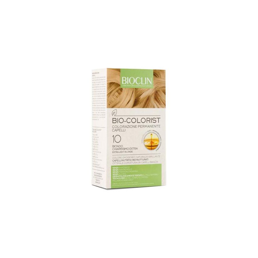 Bioclin Bio Colorist Biondo Chiarissimo Extra 10 - Colore Permanente per Capelli