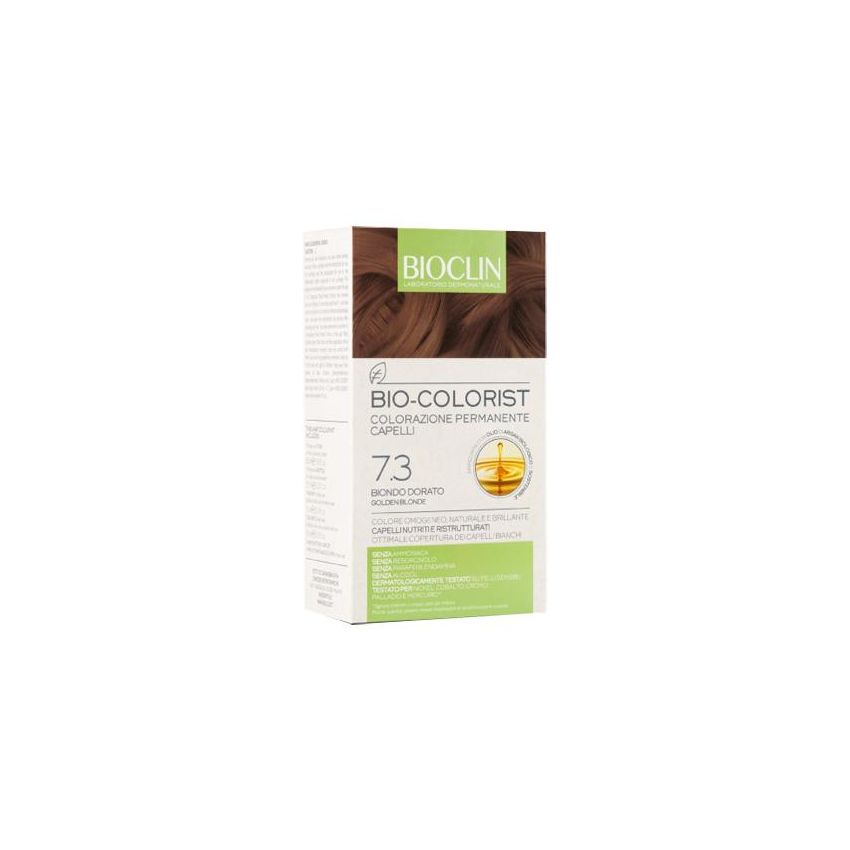 Bioclin Bio Colorist 7.3 Dorato Biondo - Colorazione Permanente Naturale