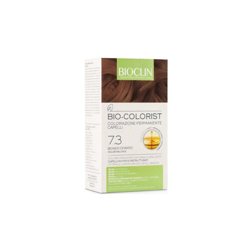 Bioclin Bio Colorist 7.3 Dorato Biondo - Colorazione Permanente Naturale