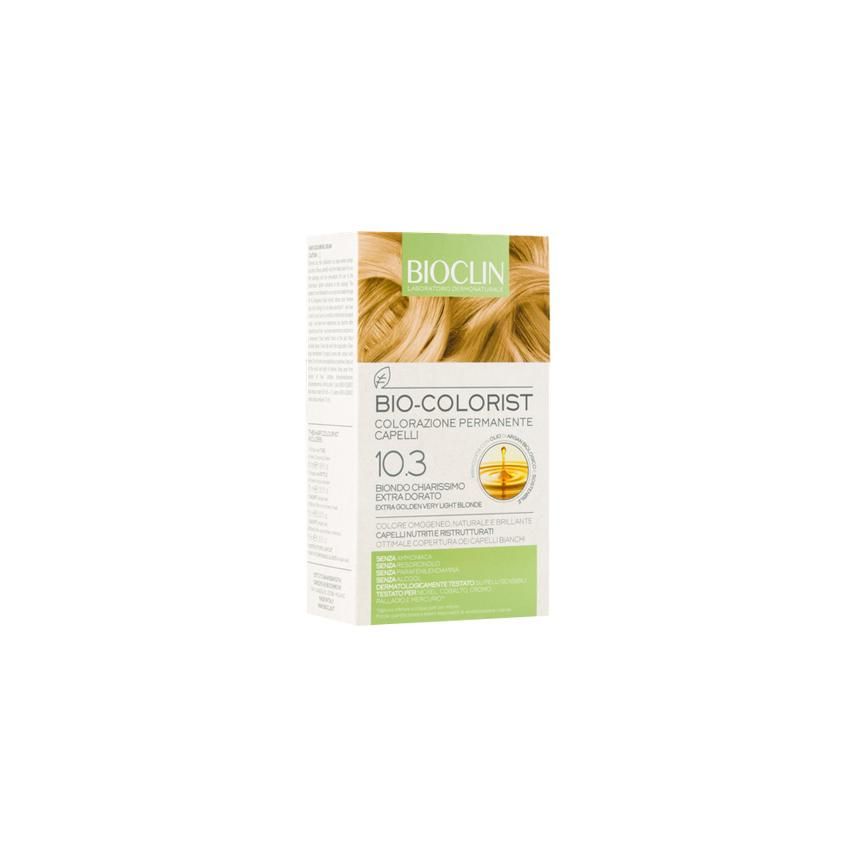Bioclin Bio Colorist Colore Permanente 10.3 Biondo Chiarissimo Extra Dorato