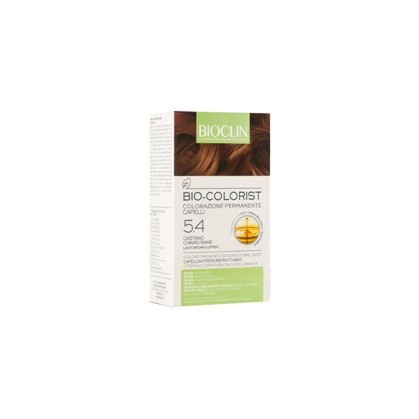 Bioclin Bio Colorist Colorazione Permanente 5.4 Castano Chiaro Rame