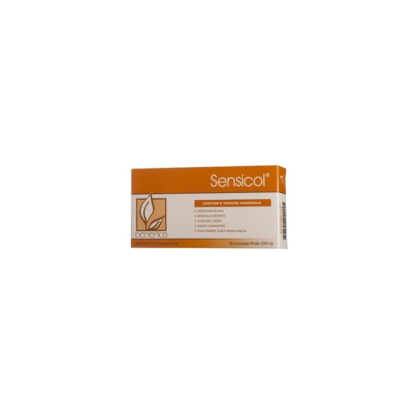 Benefica Sensicol - Integratore per il Benessere Digestivo, 30 Compresse