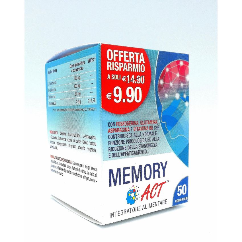 Act Memory Support - 50 Tablet Pack