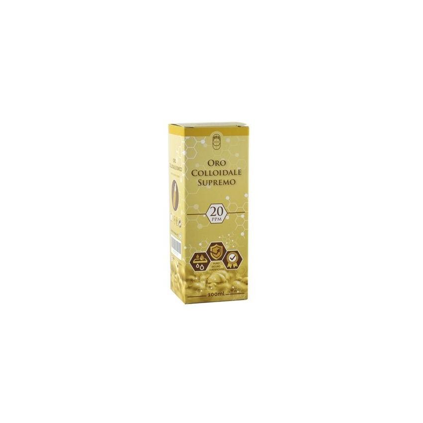 Supremo Oro Colloidale 20PPM - Soluzione da 100ml