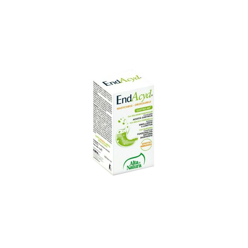 Endacyd - Masticabili da 20 Compresse per Indigestione