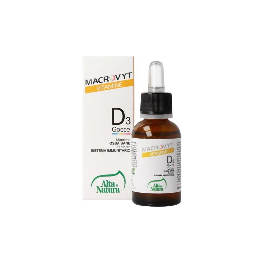 Macrovyt Vitamina D3 in Gocce - Flacone da 30ml